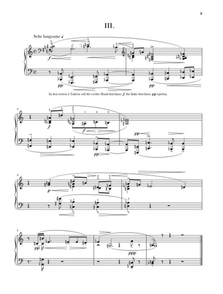 Schonberg Arnold - Sechs kleine Klavierstücke Op.19