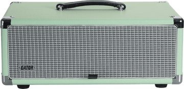 WOODEN RACK 3U VINTAGE AMP SURF GREEN