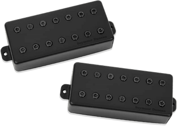 HUMBUCKER PICKUP SET 7 CORDES SIGNATURE MARK HOLCOMB SCARLET AND SCOURGE