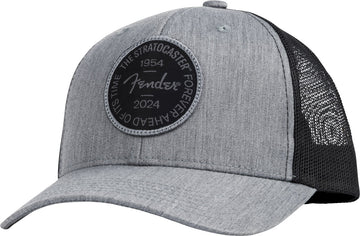 Stratocaster 70Th Anni Badge Hat Gray Heather One Size