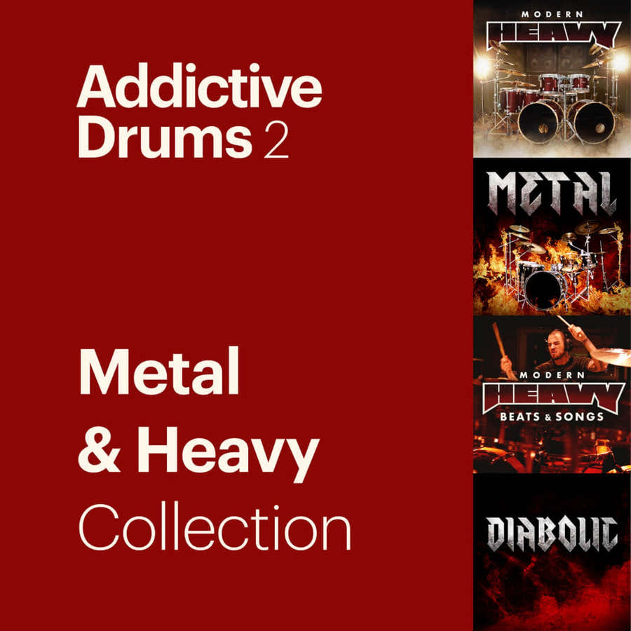 Addictive Drums 2 Metal & Heavy-Kollektion