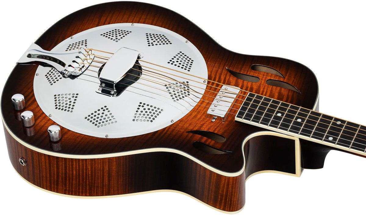Americana 4/4 Resonatorgitarre + Profi-Gigbag