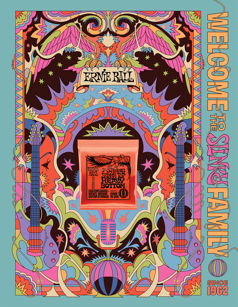 Ernie Ball Poster Format A0 Sthb 7C