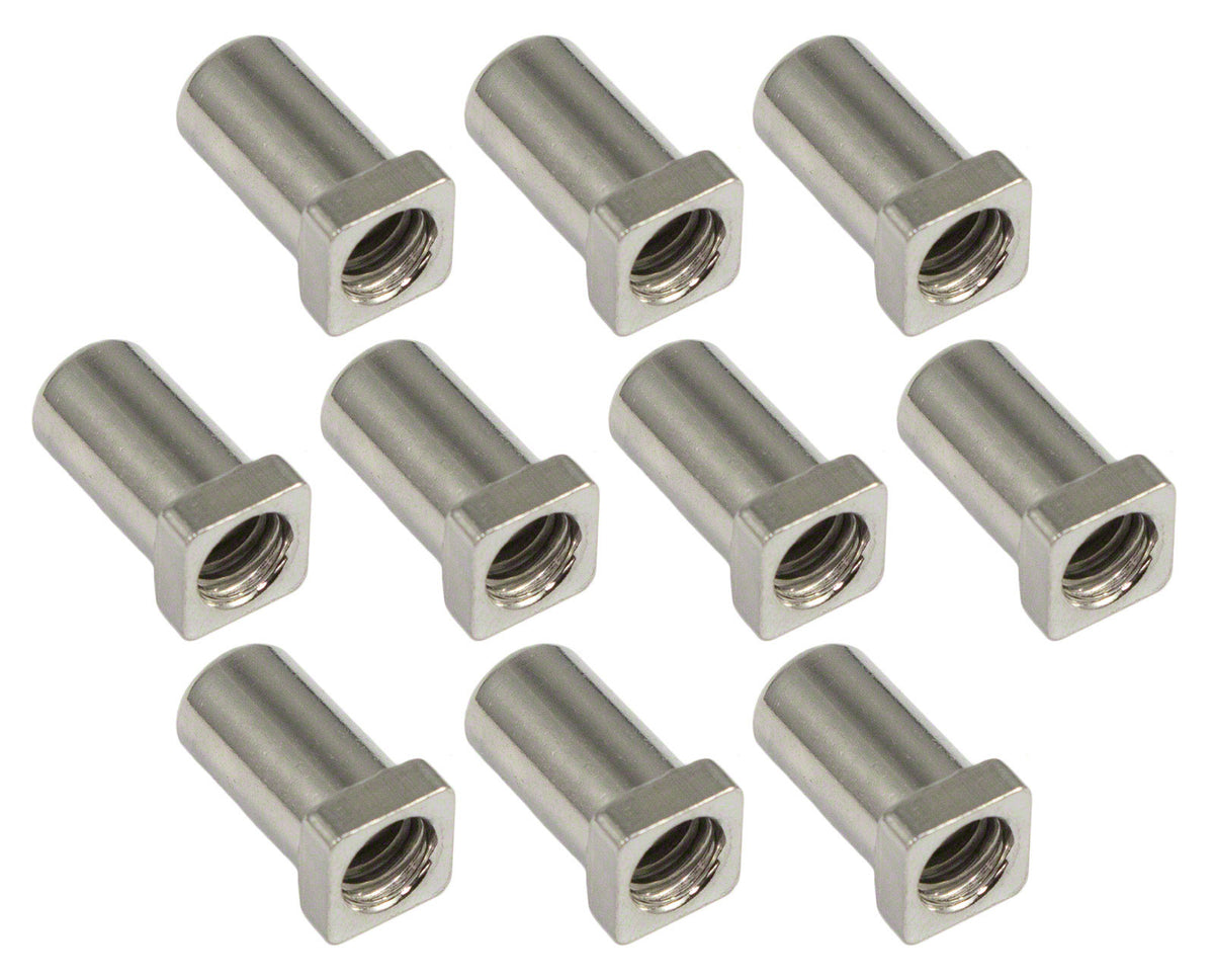 SN-SQ-15S - Kamin 15mm Quadratischer Kopf - Stahl (X10)