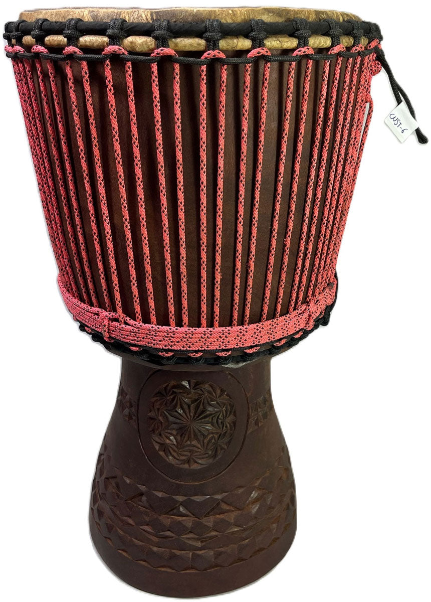 CUSTOM DJEMBE LARGE 33-35 X 60-63CM