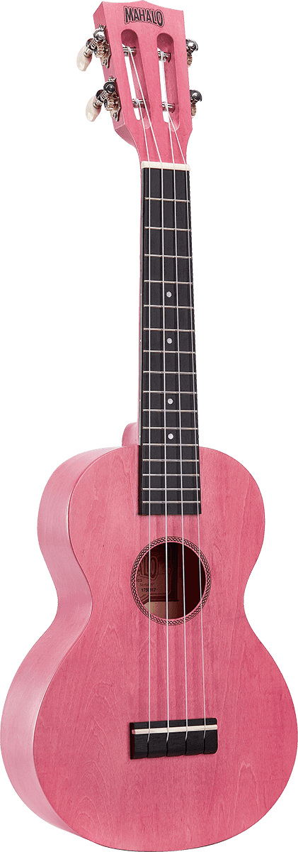 Ukulele Island Concert Coral Pink + Hülle