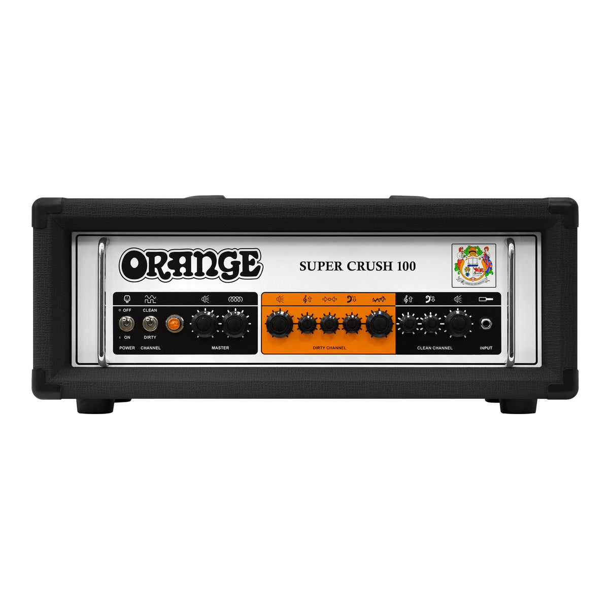 Orange Amps SUPER CRUSH 100 HEAD BLACK