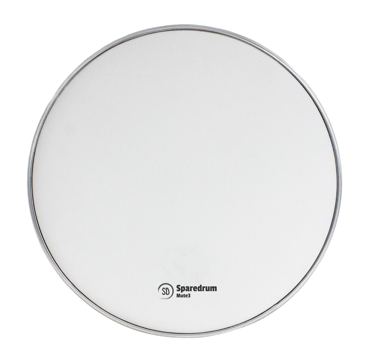 Sparedrum M2W12 - 12" MESH HEAD MUTE 2-PLY - SILENT - WHITE