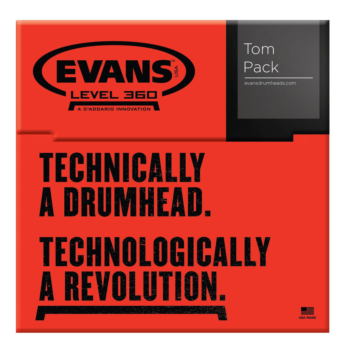 ETP-G1CTD-R - Tom-Fellpack G1 10/12/16 Beschichtet Rock