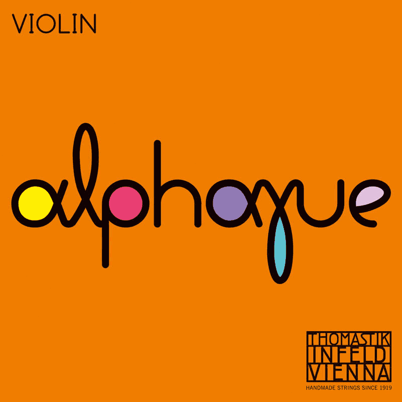 Thomastik 4/4 STRINGS VIOLIN ALPHAYUE CORE NYLON SET MEDIUM AL100