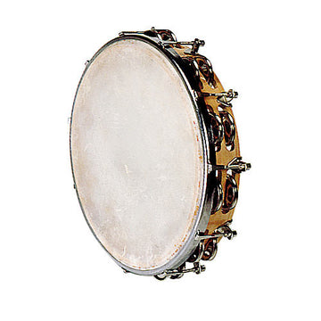 Tamburin Naturfell - 25 CM + Schellen