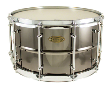 BK-8014SH - BLACK DAWG 14" X 8" SNARE DRUM - BRASS SHELL