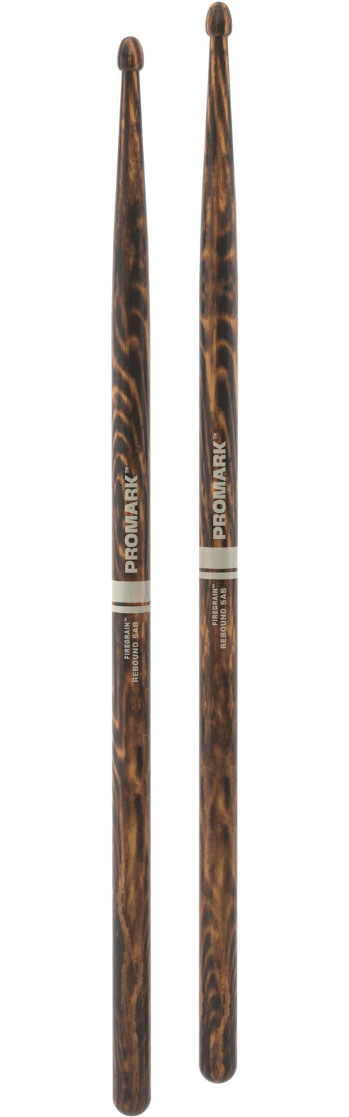 R5ABFG - Rebound 5AB FireGrain Hickory Drumstick Acorn Wood Tip