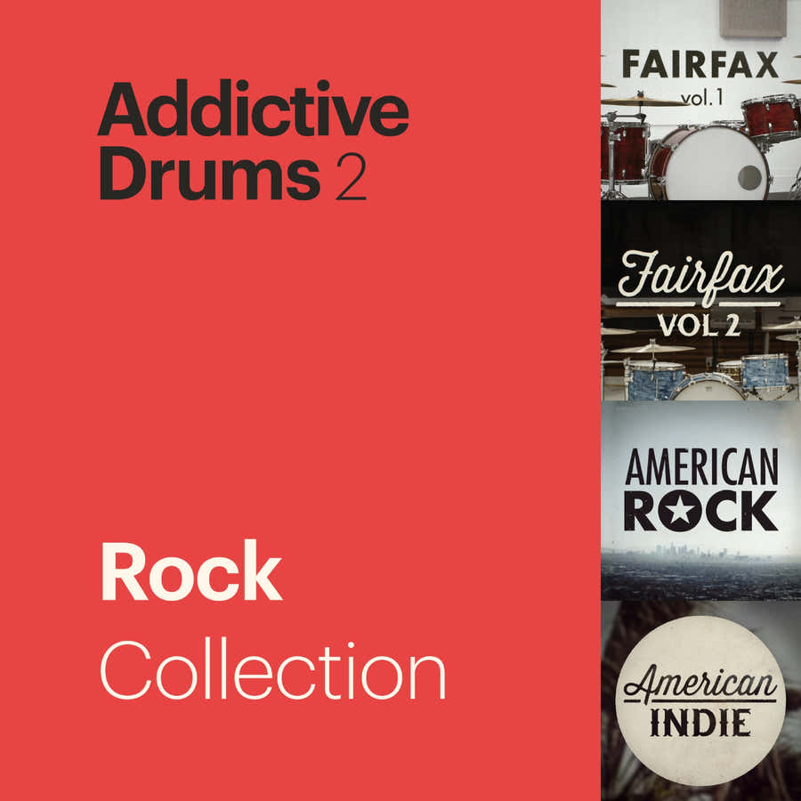 Addictive Drums 2 Rock-Kollektion