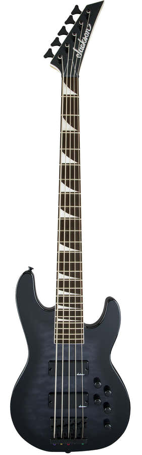 JS3Vq Konzertbass Js Ama Transparentes Schwarz Burst
