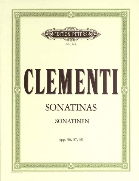 Clementi Muzio - Sonatinas Op. 36 Nos. 1-6 Op. 37 Nos. 1-3 Op. 38 Nos. 1-3 - Piano