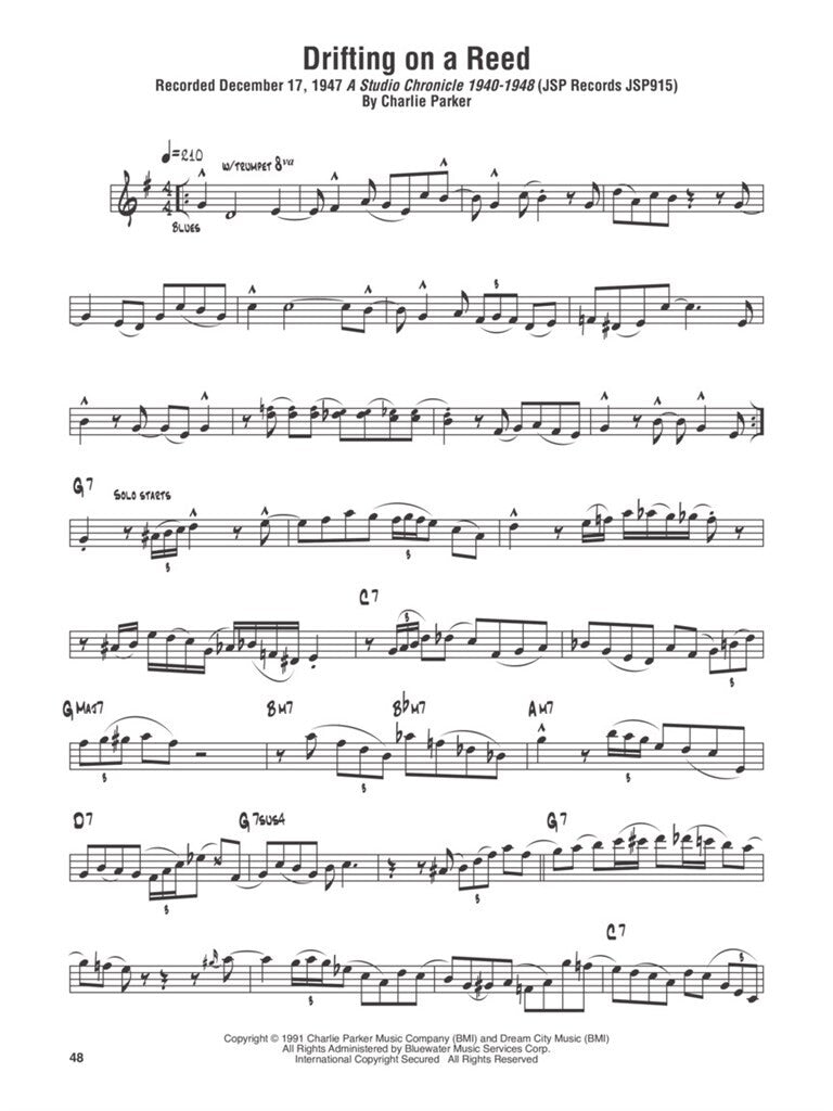 Parker Charlie - Omnibook Vol.2 in Es