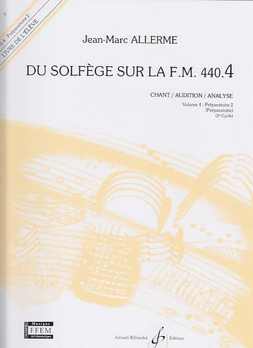 Du Solfège Sur La FM 44.4 Élève - Allerme