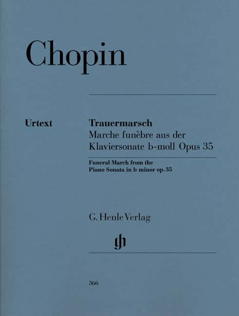 CHOPIN F. - FUNERAL MARCH [MARCHE FUNEBRE] FROM PIANO SONATA OP. 35