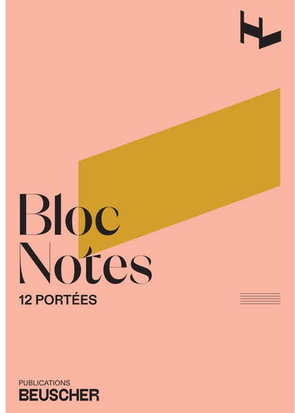 Lemoine Bloc Notes 12 Portées