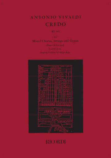 Vivaldi A. - Credo RV 591 - Choeur