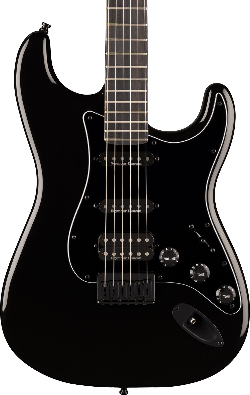 Stratocaster Player Advanced HSS HT LTD EBO Schwarz