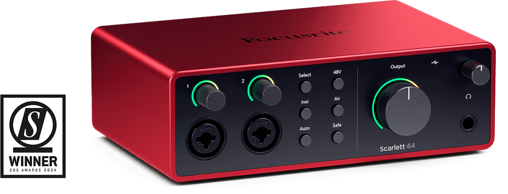 Focusrite Scarlett 4i4 4. Generation