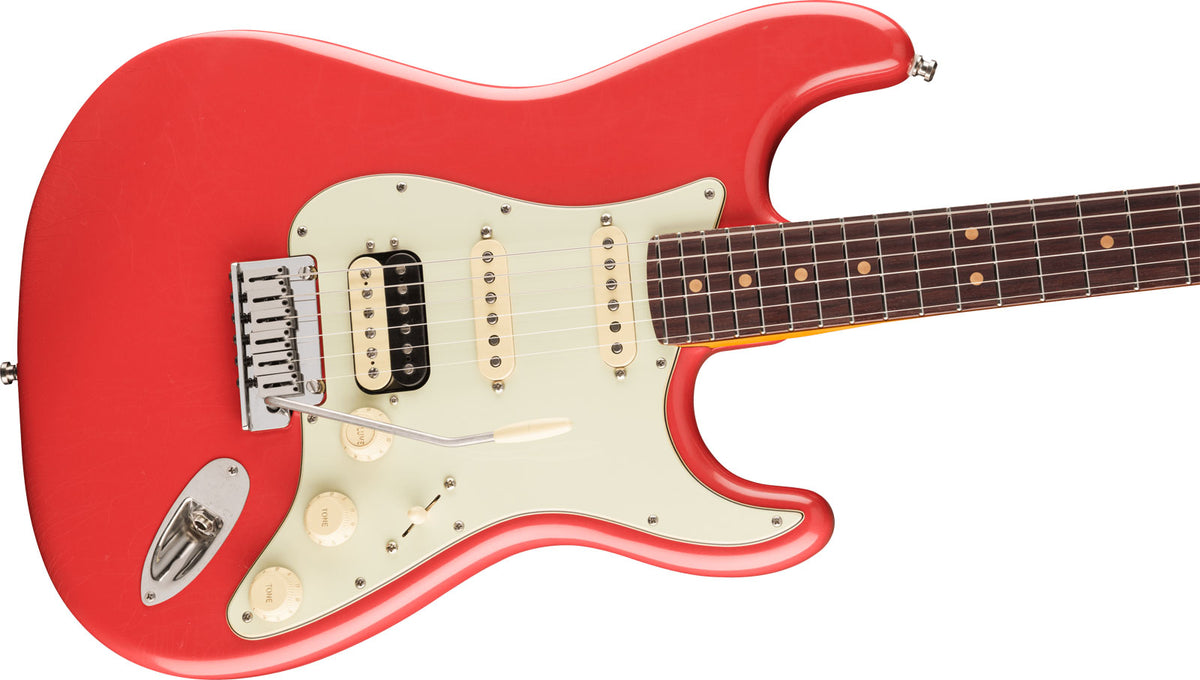 Stratocaster '60s American Ultra Luxe Vintage HSS RW Fiesta-Rot