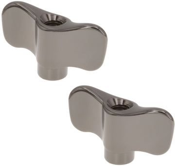 WN8-4 - Cymbal Wing Nut M8 (x2) - Black