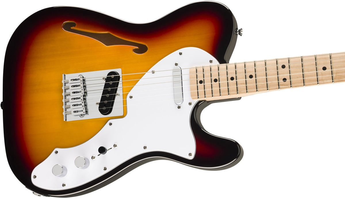 Telecaster Thinline Affinity MN 3-Farben Sunburst