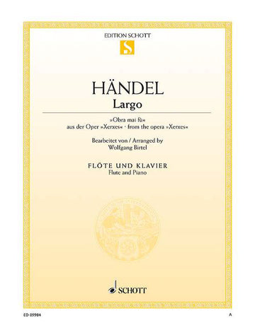 Händel - Largo - Flute et Piano