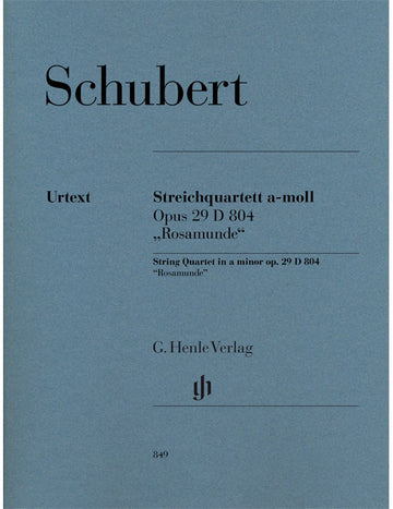 Schubert - String Quartet A Minor Op. 29 D 804 "rosamunde" Op. 29 D 804 - String Quartet