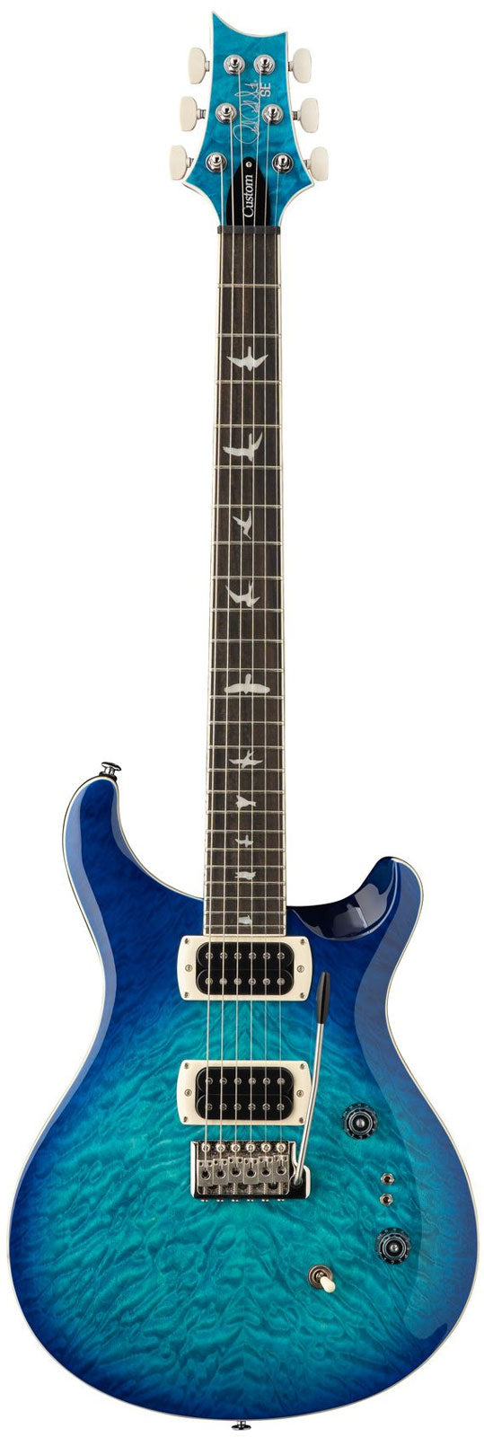 PRS CUSTOM 24-08 SE Gemasertes Lake Blue