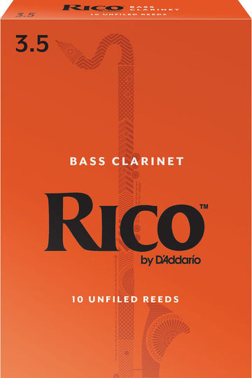 REA1035 - RICO ROYAL BASS KLARINETTE BLTTER FORCE 3.5 BOX OF 10