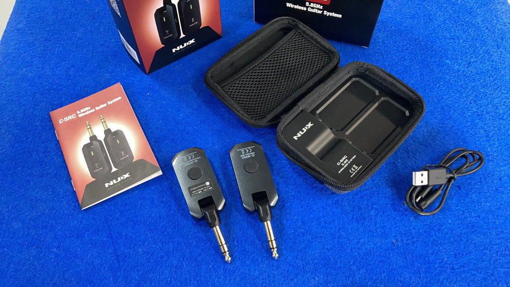 C5RC Drahtloses Gitarrensystem 5,8 GHz Auto-Synchronisation - B-Ware