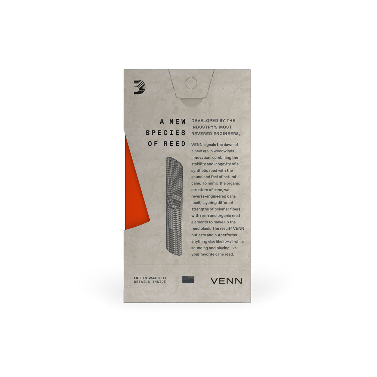 REED VENN ALTO SAX - SYNTHETIC 2,5