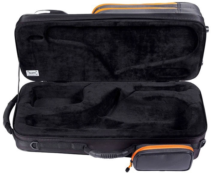 Altsaxophonetui Peak Performance - Schwarz/Grau