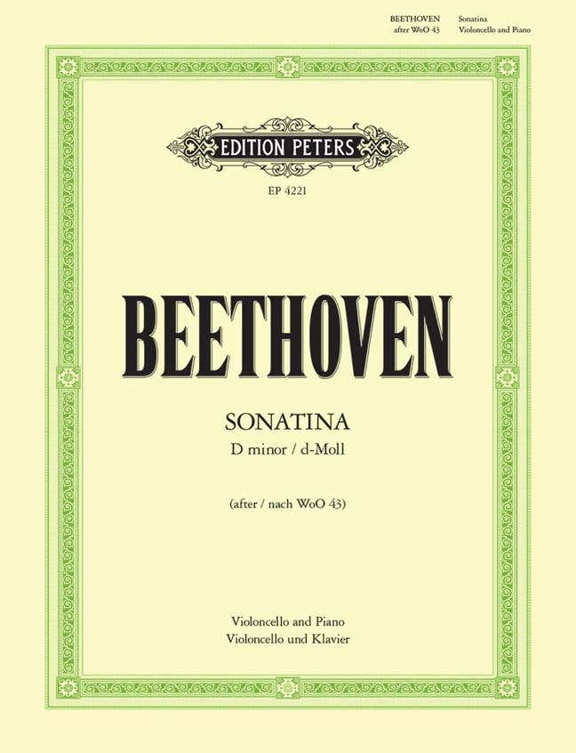 Beethoven L.V. - Sonatina D-moll - Violoncelle & Piano