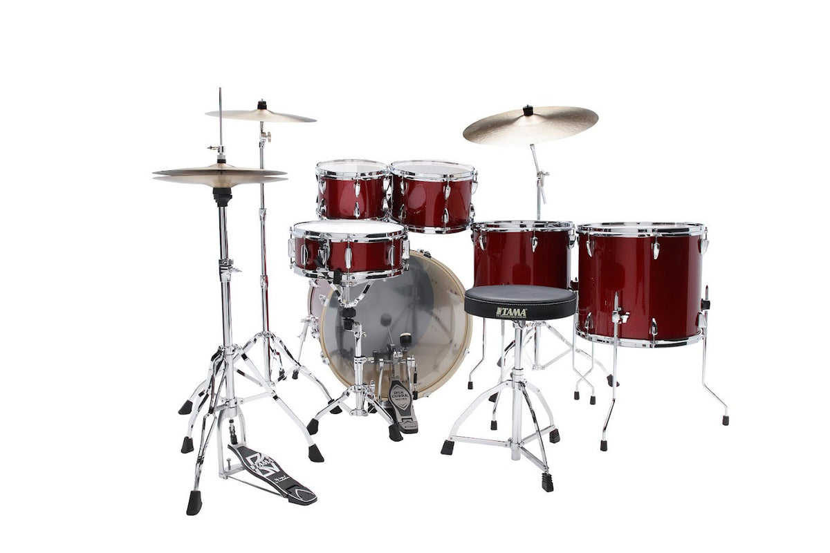 IMPERIALSTAR STUDIO 22 DRUM KIT BURNT RED MIST