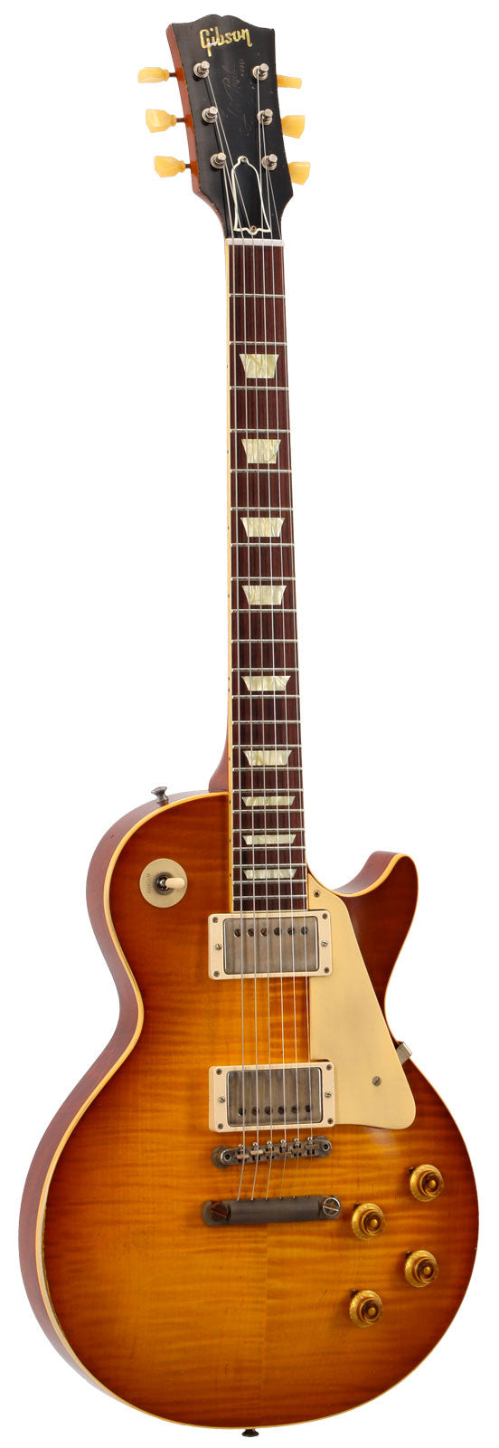 Les Paul Standard 1959 stark gealtert Golden Poppy Burst CS MLC #94565