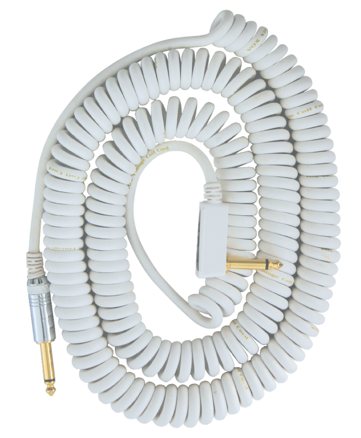 VCC90 Spiralklinkenkabel 9M Weiß