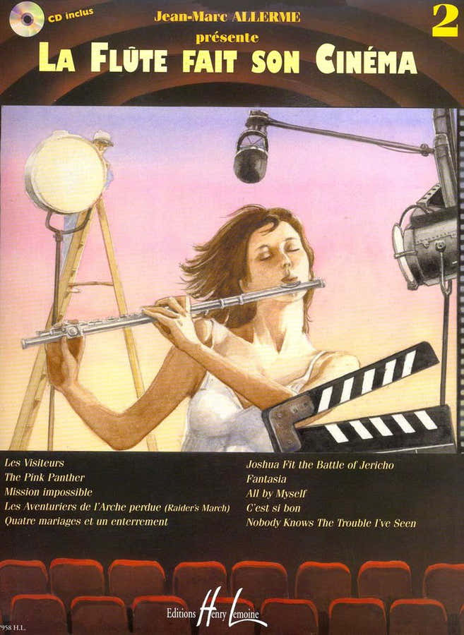 Allerme - La Flute Fait Son Cinema Vol.2 + CD