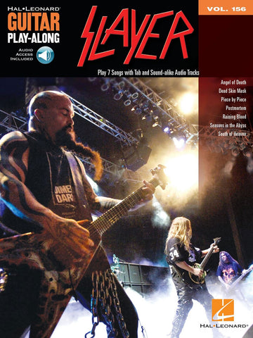 Guitar Play Along Volume 156 Slayer + Audio En Ligne - Guitar Tab