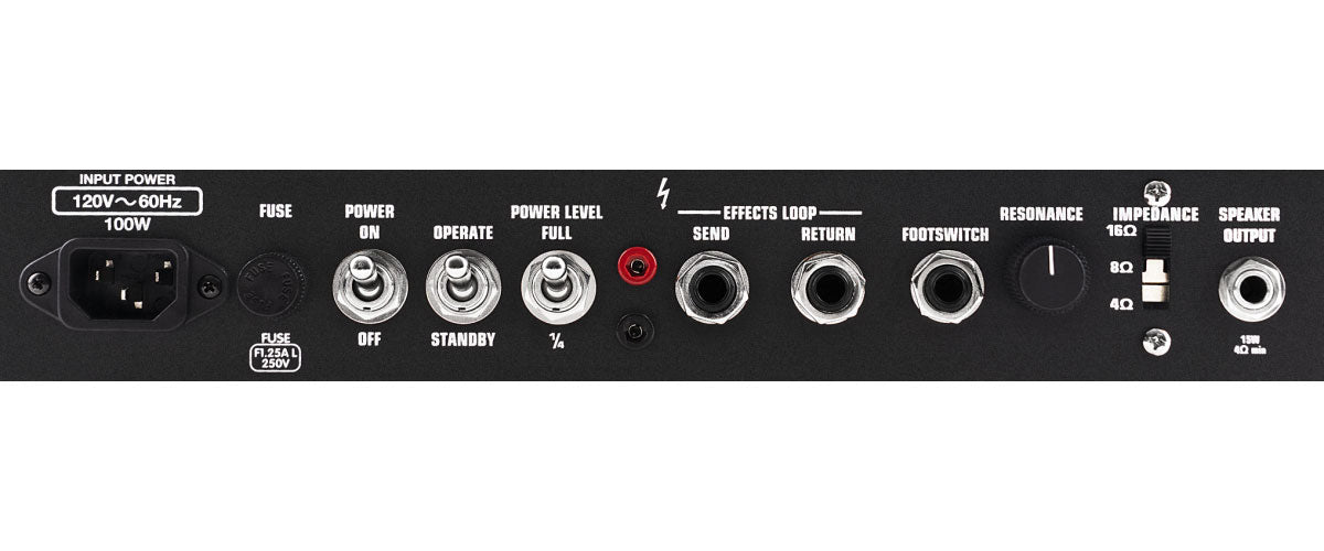 5150iii 15W LBX-S Verstärkerkopf Schwarz 230V Eur
