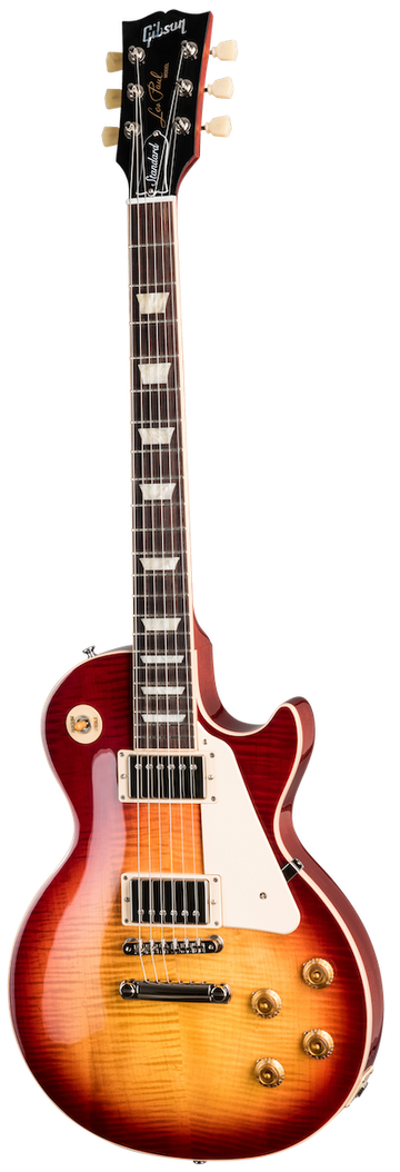Les Paul Standard 50s Gemaserte Decke Heritage Cherry Sunburst Original