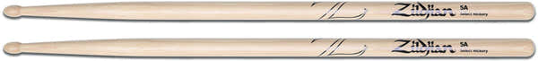 Zildjian HICKORY SERIES 5A WOOD TIP - 5AWN