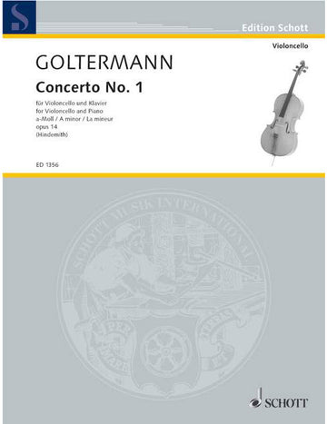 GOLTERMANN - CONCERTO N°1 A-MOLL OP.14 - VIOLONCELLE / PIANO
