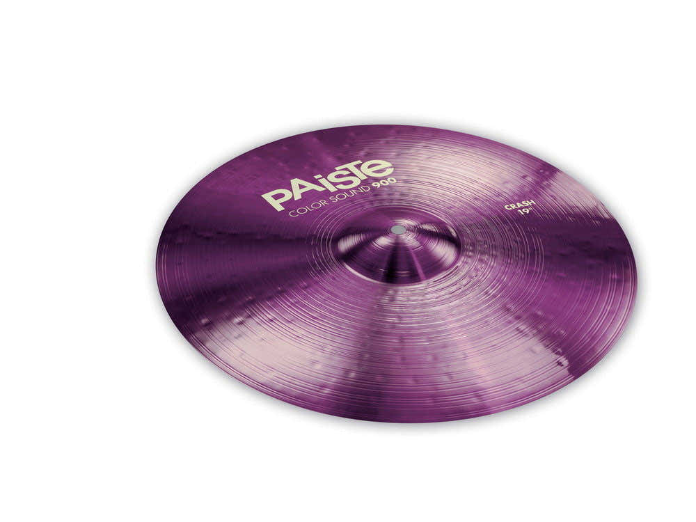 CRASHBECKEN 900 SERIE COLOR SOUND PURPLE 19"