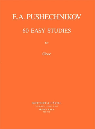Pushechnikov I.f. - 60 Easy Studies - Hautbois