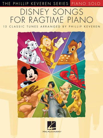 Disney-Lieder für Ragtime-Klavier